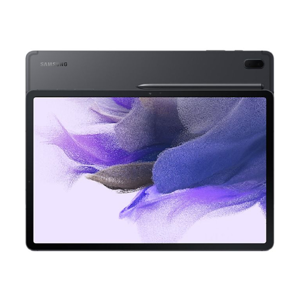 Samsung Galaxy Tab S7 FE 5G 128GB WiFi/Cellular Mystic Black (6 Month Warranty) + Keyboard Cover Bundle Value: R400