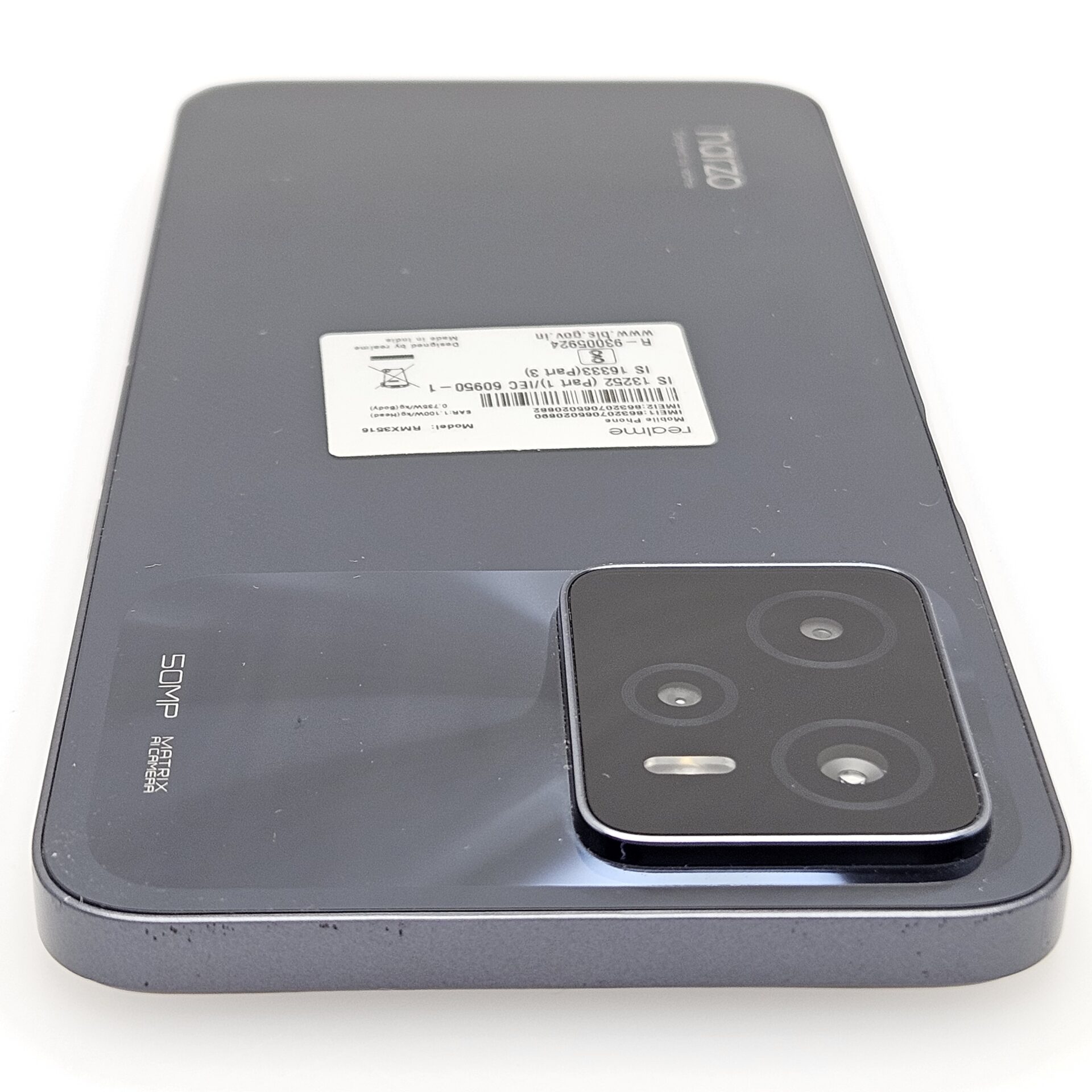 Realme Narzo 50A Prime 128GB Dual Sim Black - (Grade B) - Image 13