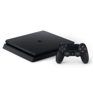 PlayStation 4 Original Black 500GB + 1 Controller + HDMI Cable + Power Cable + 1 Games + 1 Twin Charging Dock (Grade B)
