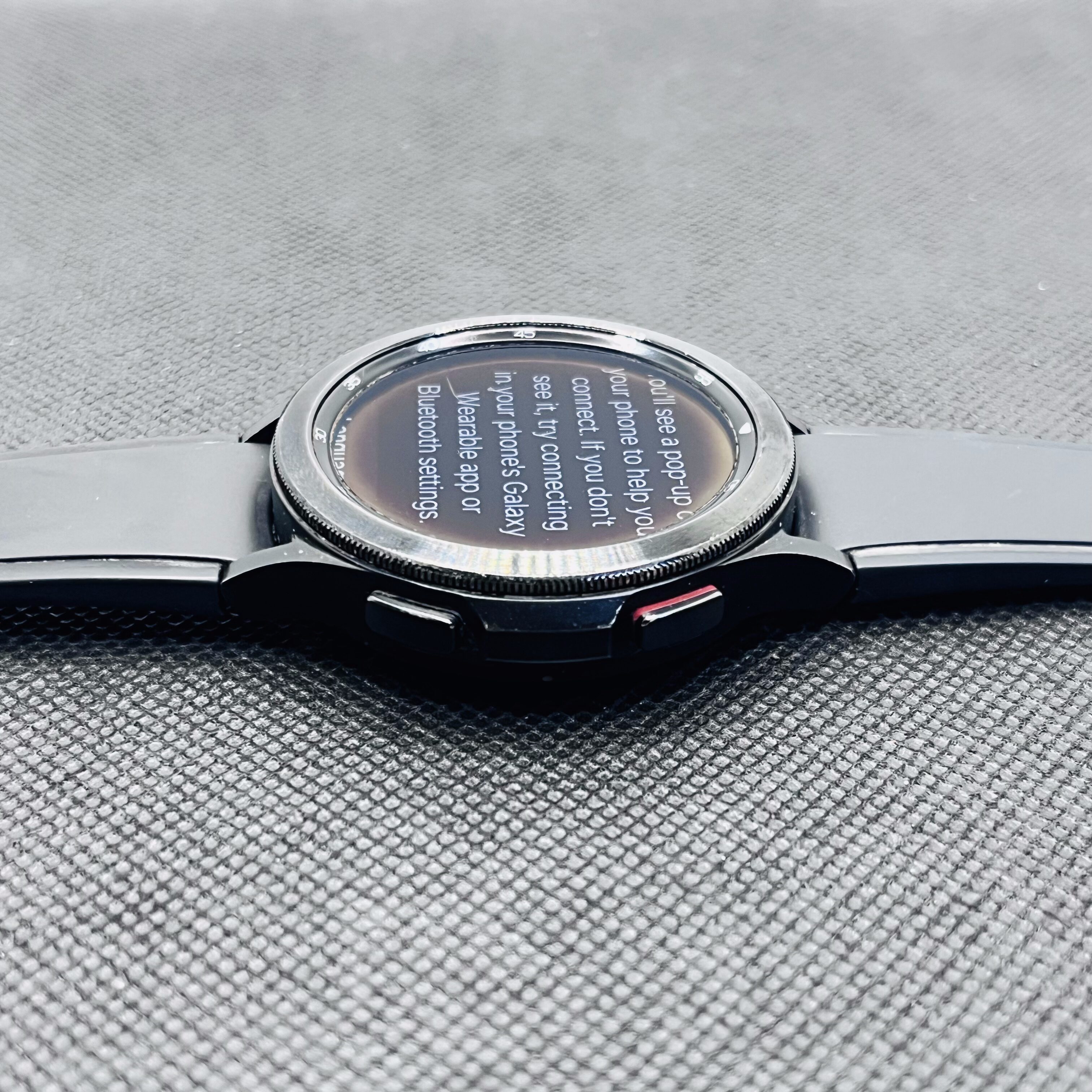 Samsung Galaxy Watch 4 Classic 46mm GPS Only Black - LCD Burn - Image 4