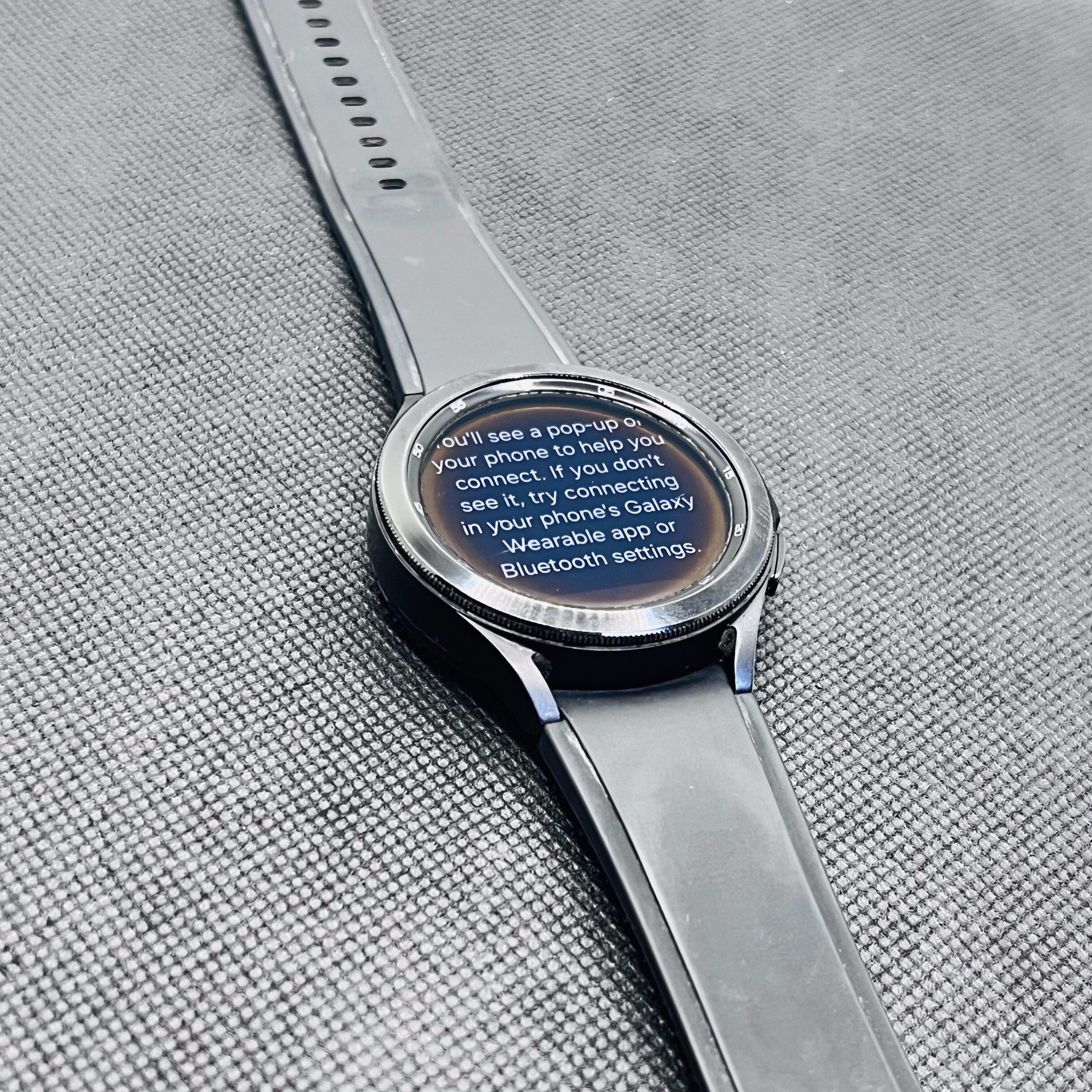 Samsung Galaxy Watch 4 Classic 46mm GPS Only Black - LCD Burn - Image 5