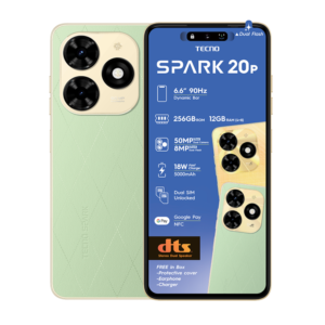 Tecno Spark 20p 256GB Dual Sim Magic Skin Green - Sealed