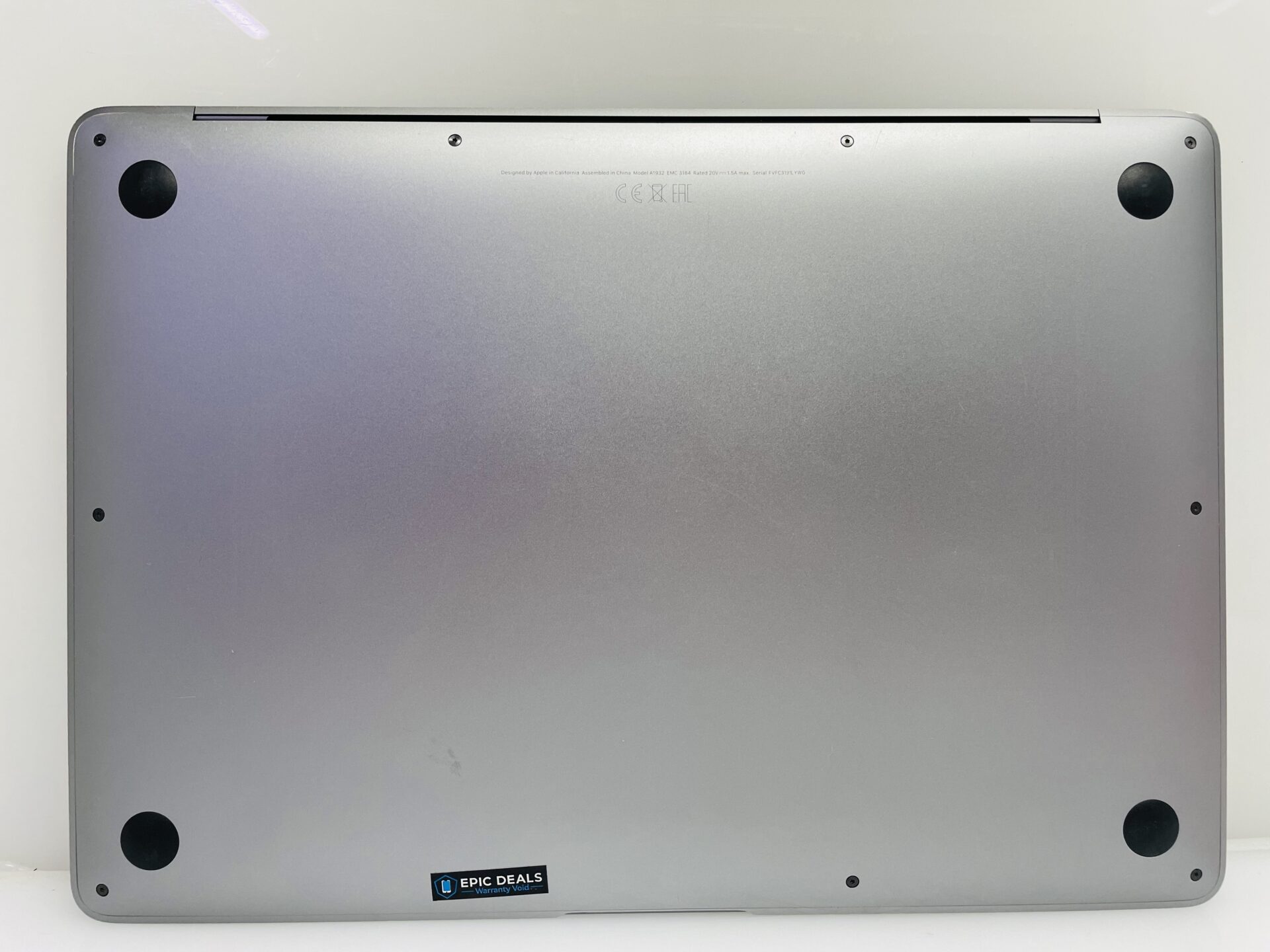 Apple MacBook Air 13-Inch “Core i5” 1.60GHz 8GB RAM 128GB SSD (True Tone, 2019) Space Gray (Grade B) - Image 10