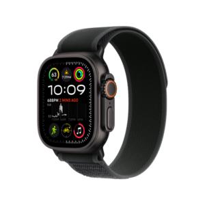 Apple Watch Ultra 2 49mm LTE Black Titanium (Grade B) – With Green/Yellow Straps