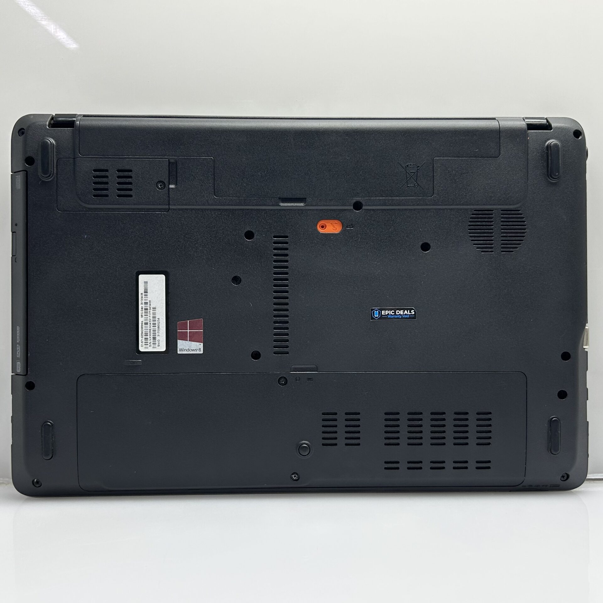 Acer Aspire E1 Q5WPH 3rd Gen "Core i5" 2.60GHz 16GB RAM 256GB SSD Black (Grade B) - Minor Bright Spots/ Soft Speaker - Image 10