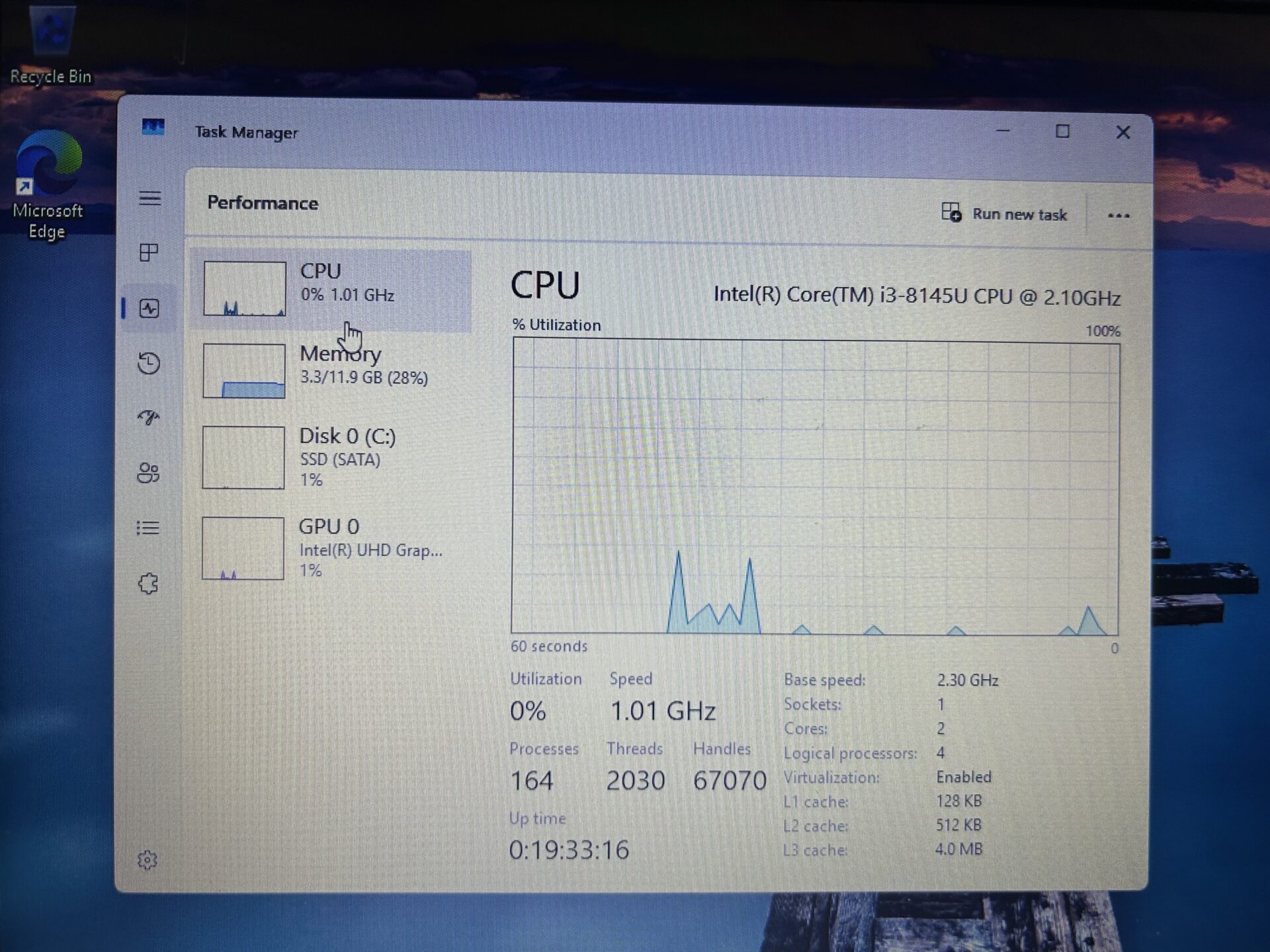 Lenovo IdeaPad S145 8th Gen "Core i3" 2.10GHz 12GB RAM 256GB SSD SATA Black (Grade B) - Hinge Damage - Image 13