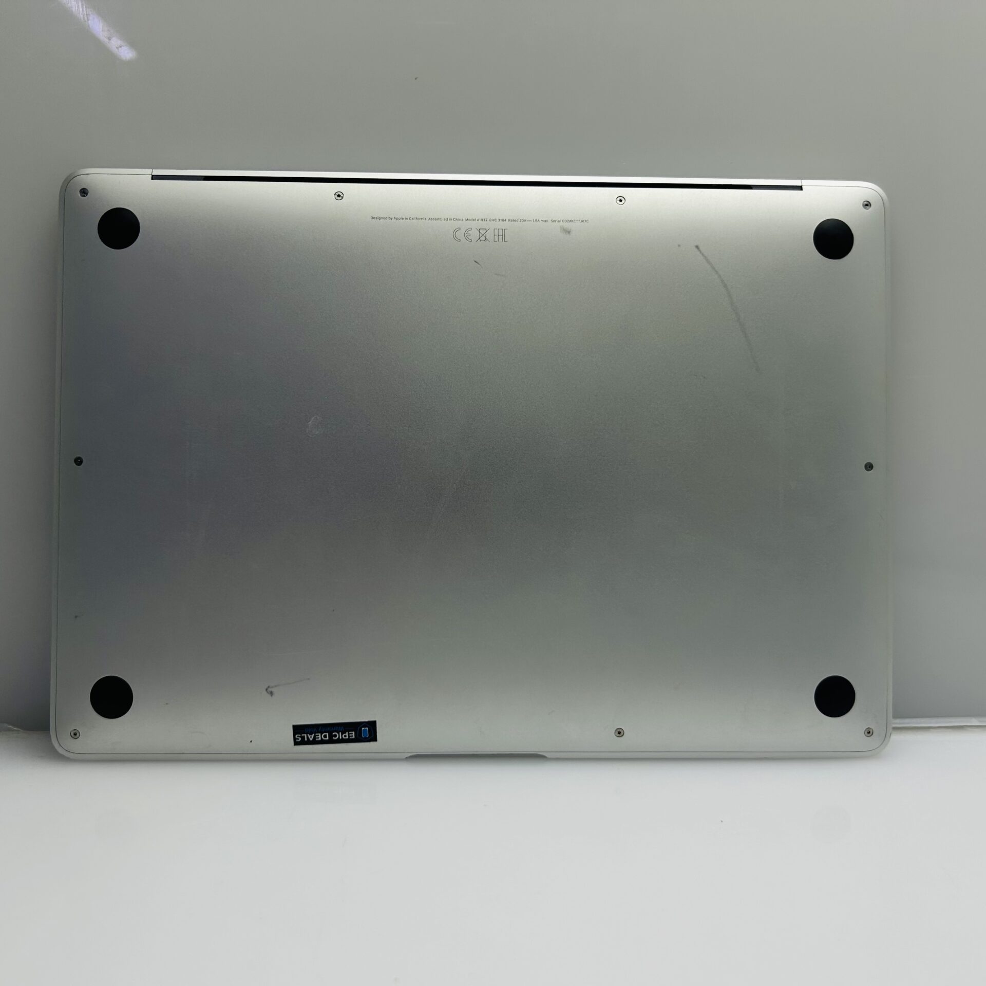 Apple MacBook Air 13-Inch “Core i5” 1.60GHz (Late 2018) 8GB RAM 128GB SSD Silver (Grade B) - Image 10