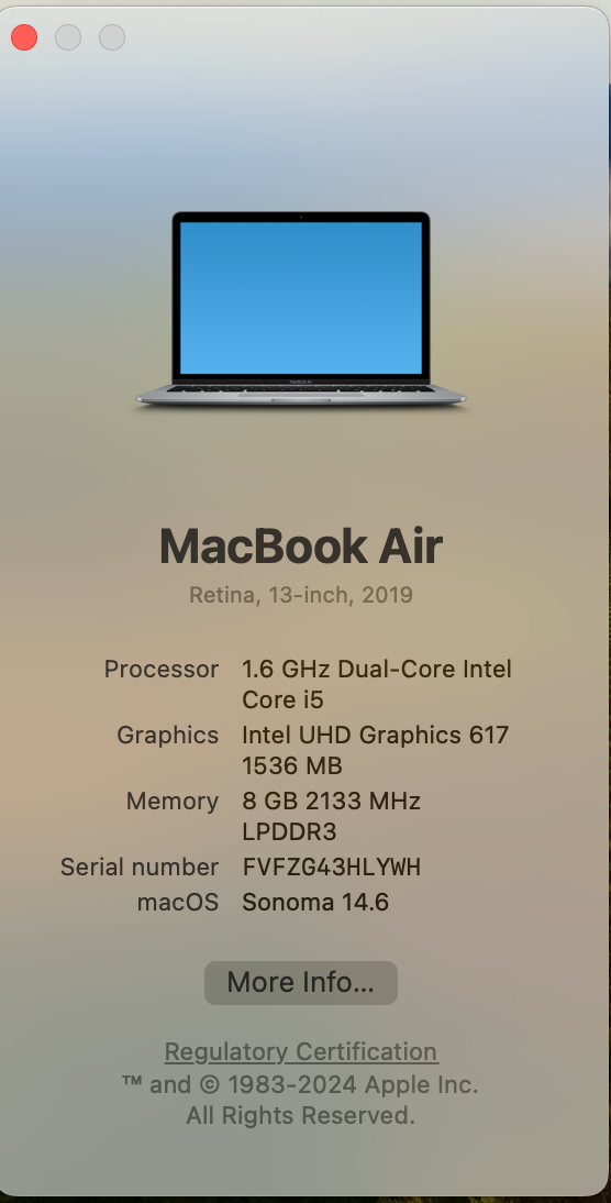 MacBook Pro 13-Inch “Core i5” 2.3GHz (Mid-2017) 8GB RAM 256GB SSD Space Grey (Grade B) - Image 11