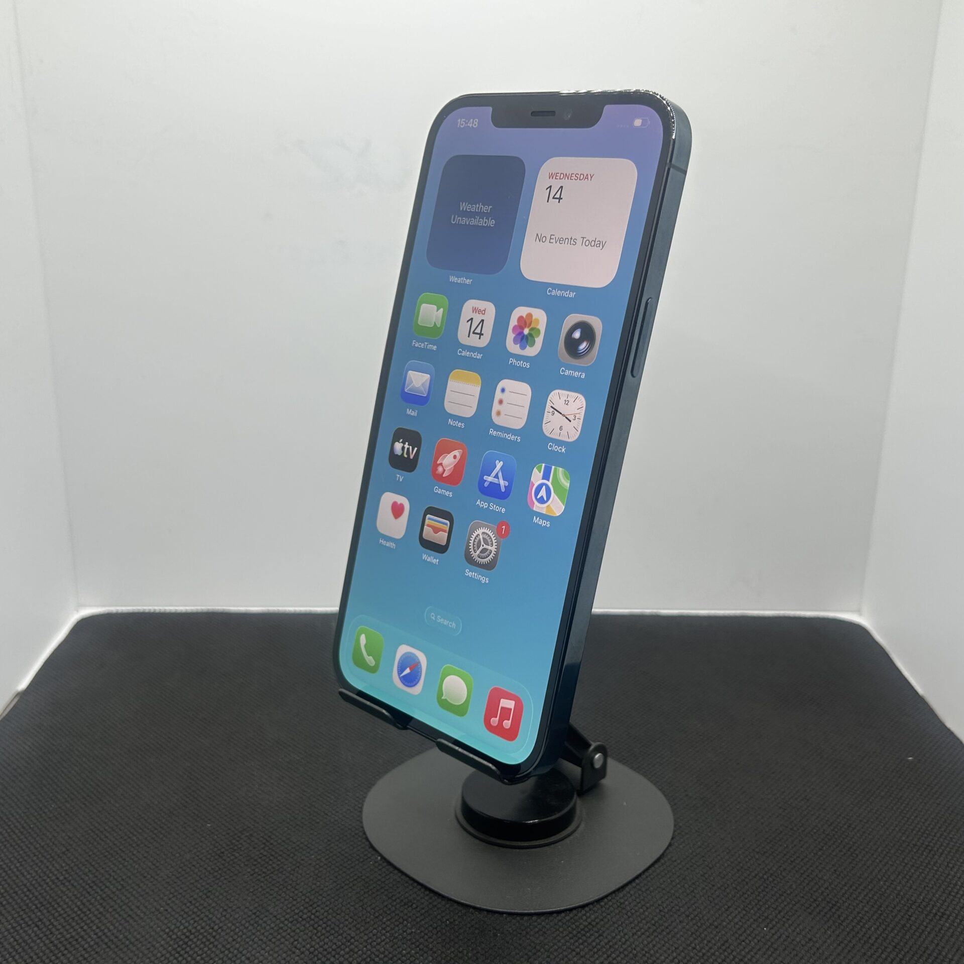 Apple iPhone 12 Pro Max 256GB Pacific Blue - (Grade B) - Bent Phone - Image 4