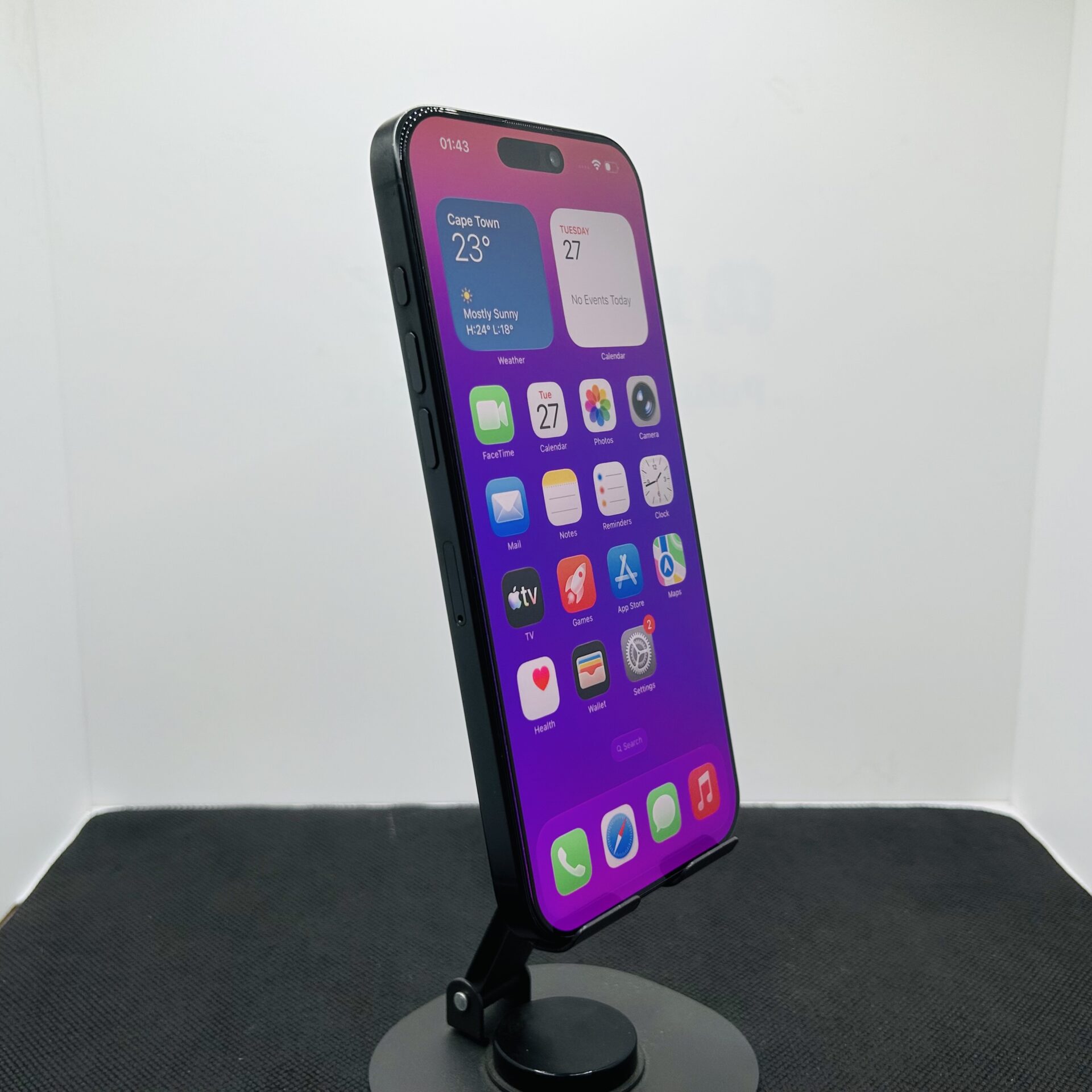 Apple iPhone 16 Pro Max 256GB Black Titanium - (Grade B) - Image 2