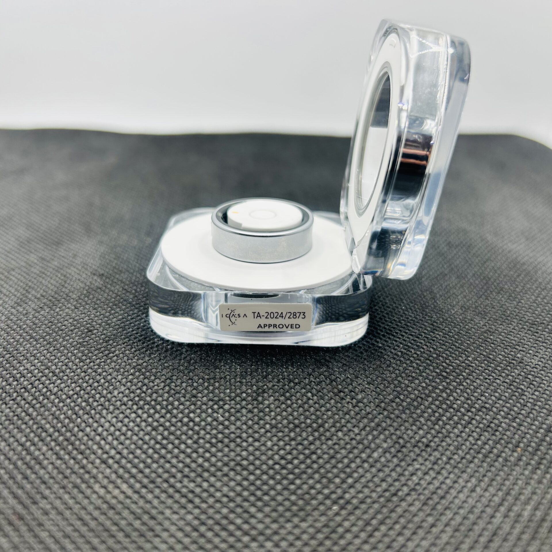 Samsung Galaxy Ring Titanium Silver (Size 9) - Grade B - Image 4