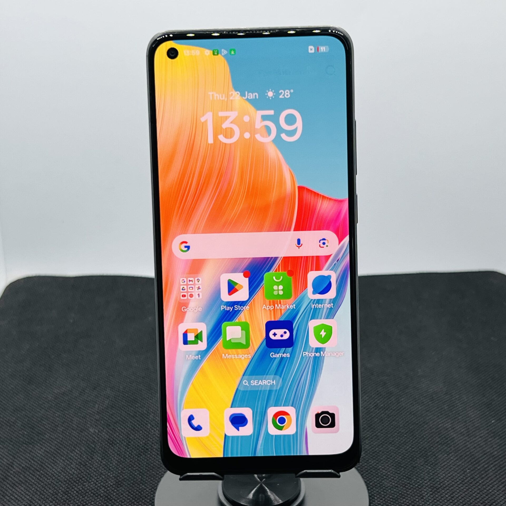 Oppo A78 256GB Mist Black (Grade B) - Minor LCD Burn - Image 2