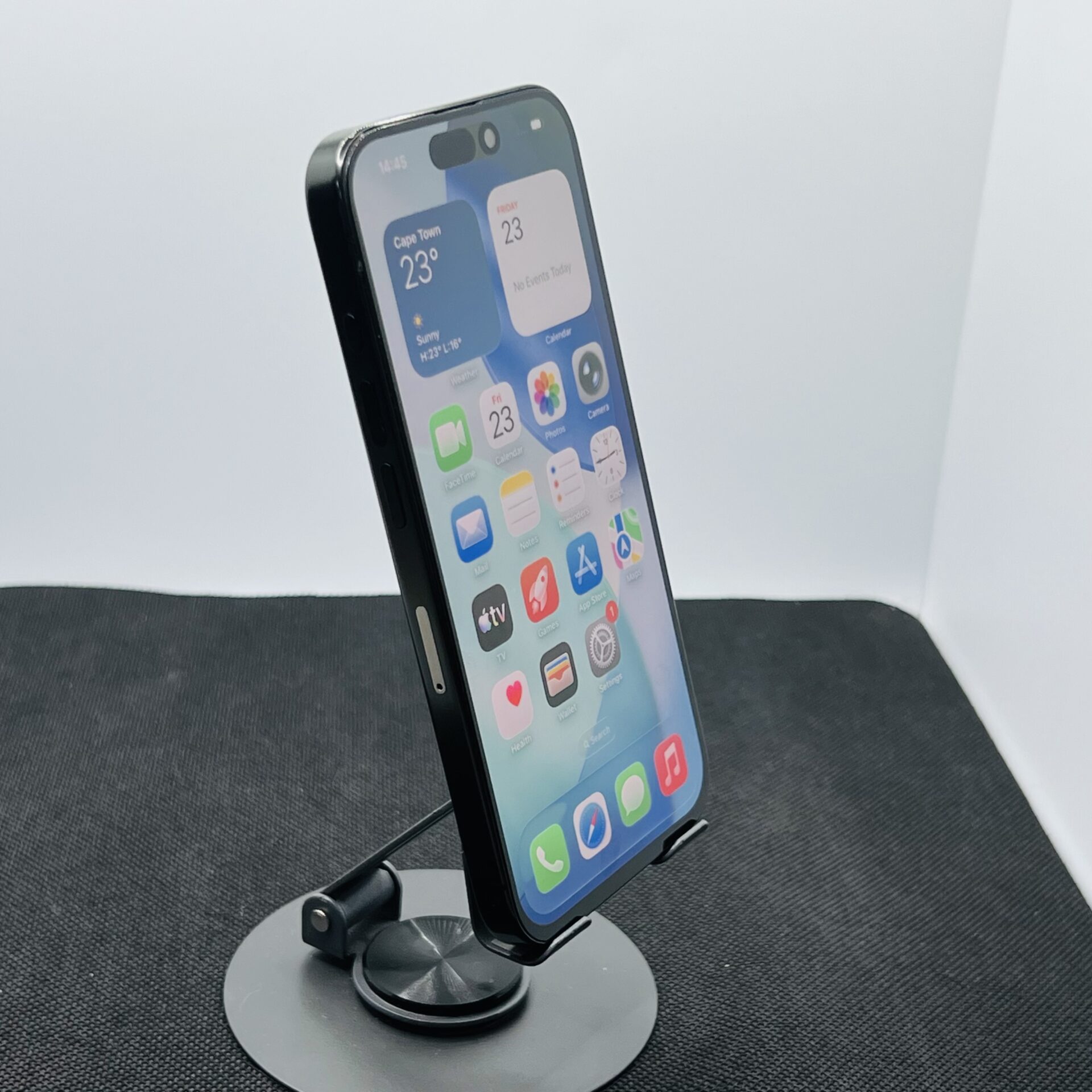 Apple iPhone 15 Pro 256GB Black Titanium (Grade B) - No Face ID - Image 3